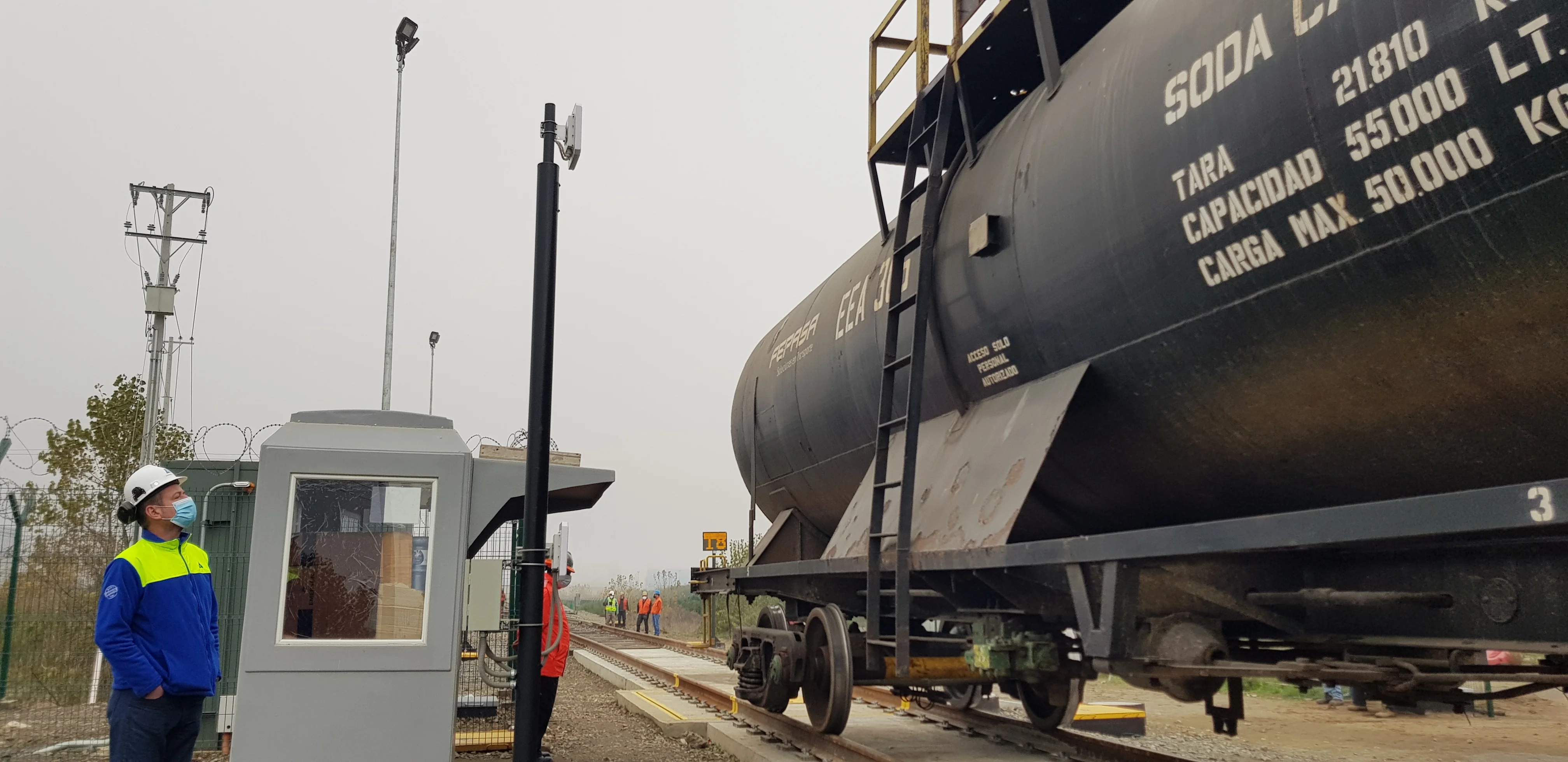 Báscula de Ferrocarriles