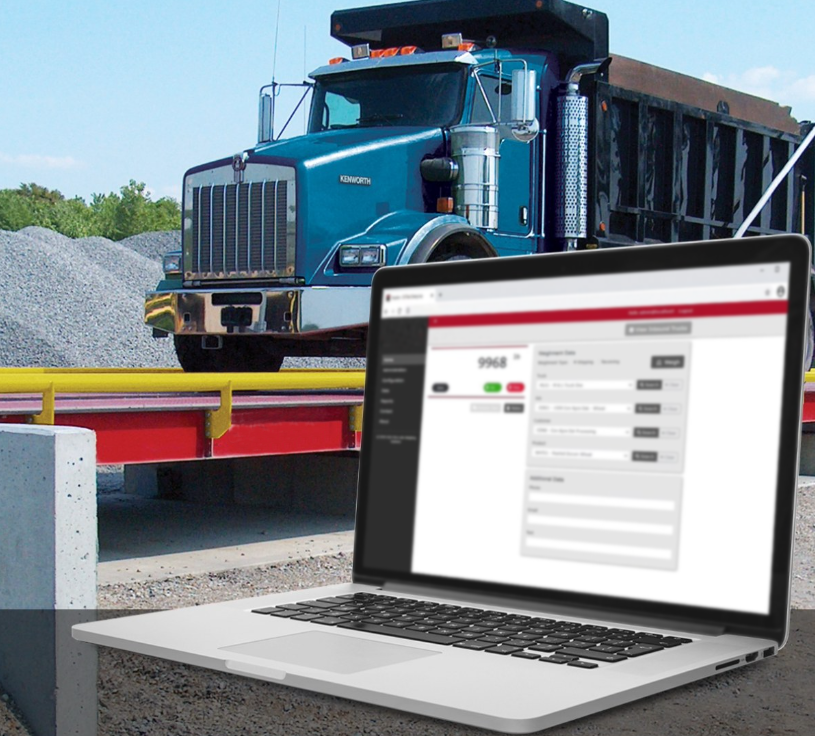 Equipo de pesaje industrial de Molinstec disponible para arriendo